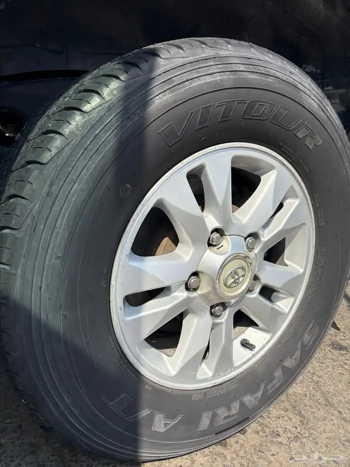 طقم 5 جنوط لاندكروزر وكاله 2008 - 2015 1