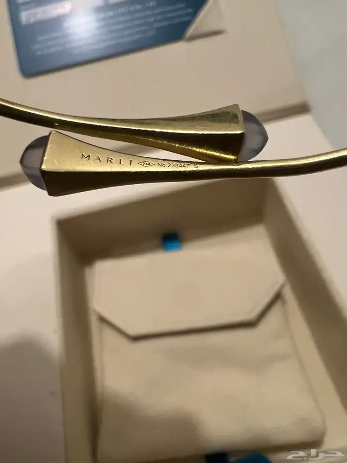 سواره مارلي اصليه مع العلبه والضمان اسواره ذهب 1