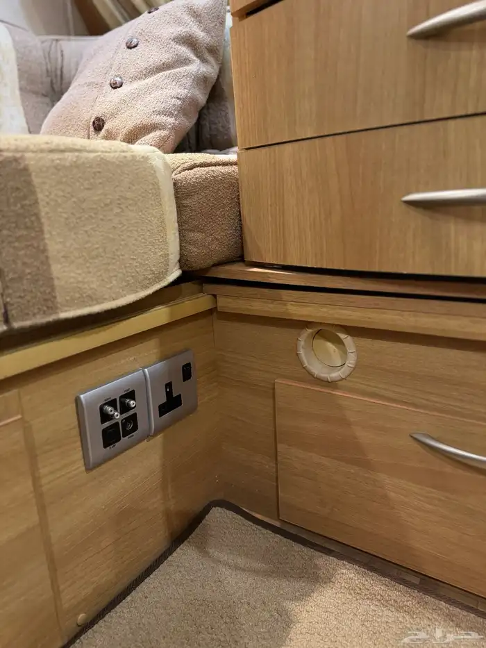 كرفان اوربي 5 متر ونص ( نظيف جدا ) 51