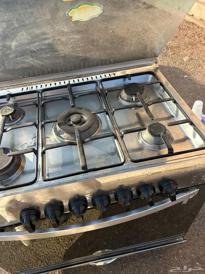 غاز 5 عيون نظيف واستعماله قليل 5