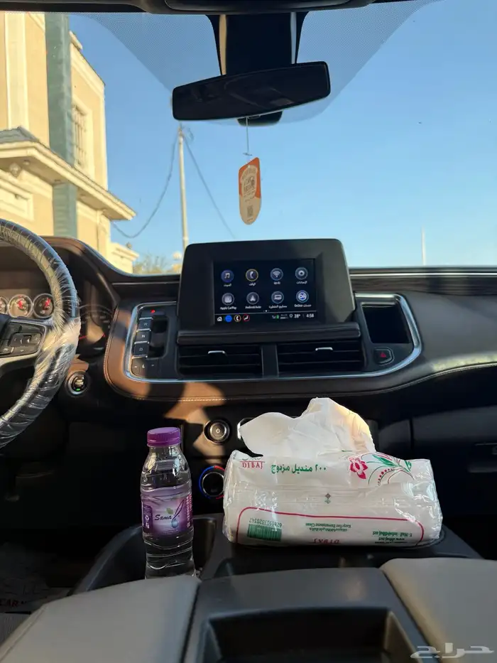 تاهو شيفروليه 2021 قصير دبل نضيف اول مالك 15