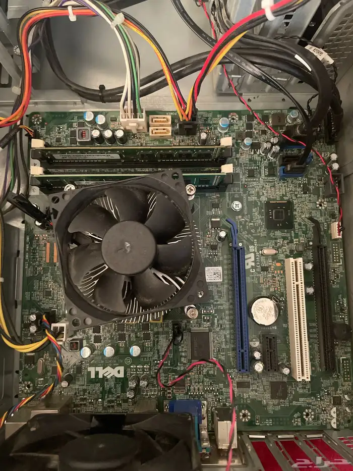 مذربورد مع معالج والمبرد مع باور سبلاي مع رامات 0