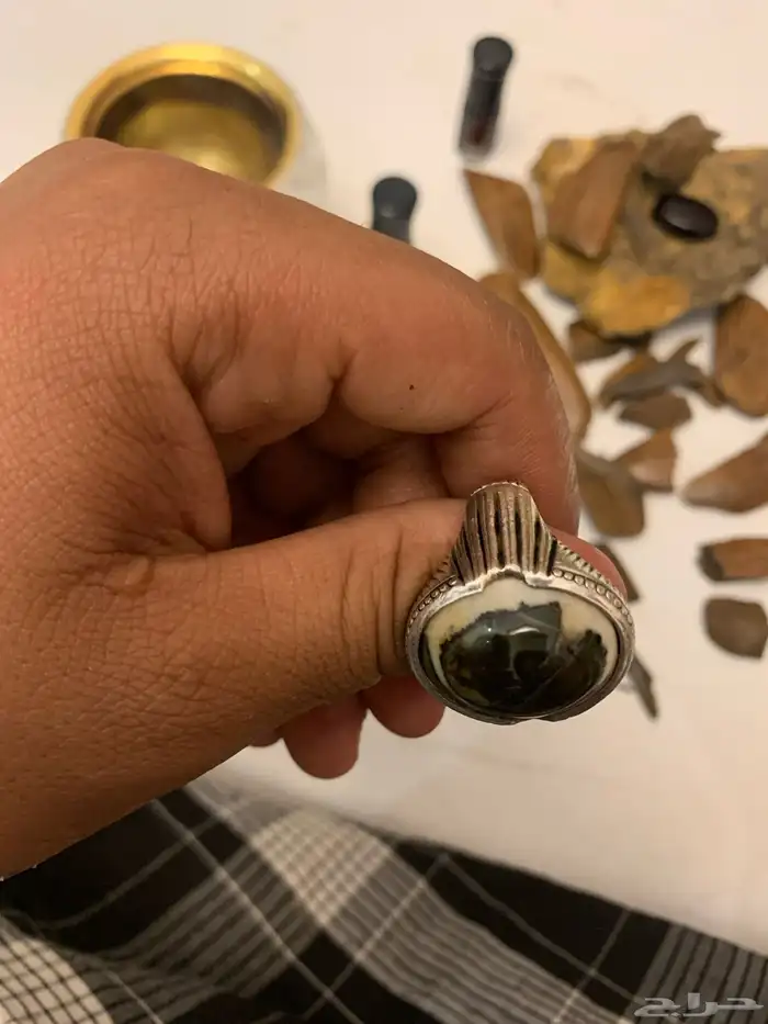 خاتم بقراني فضه 990 5