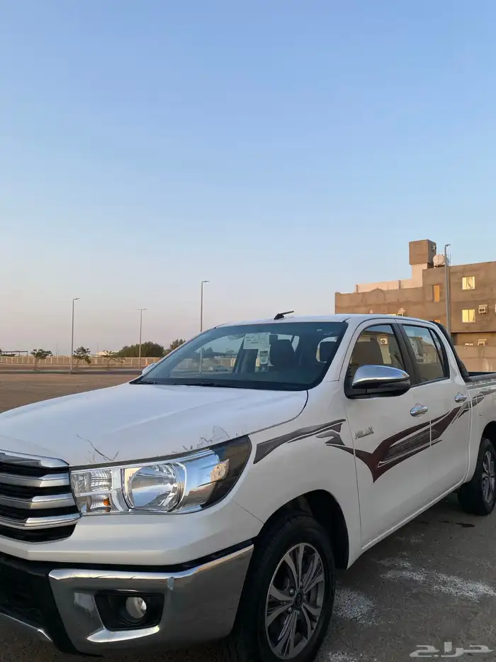 هايلوكس 2018 فل كامل وكاله ممشى 53الف مخزن بدون دبل 3