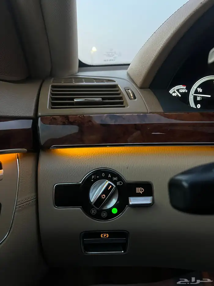 مرسيدس S350 الموديل 2007 مخزن نظيف 65