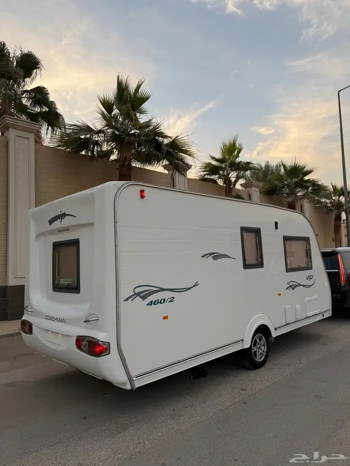 كرفان اوربي 5 متر ونص ( نظيف جدا ) 8