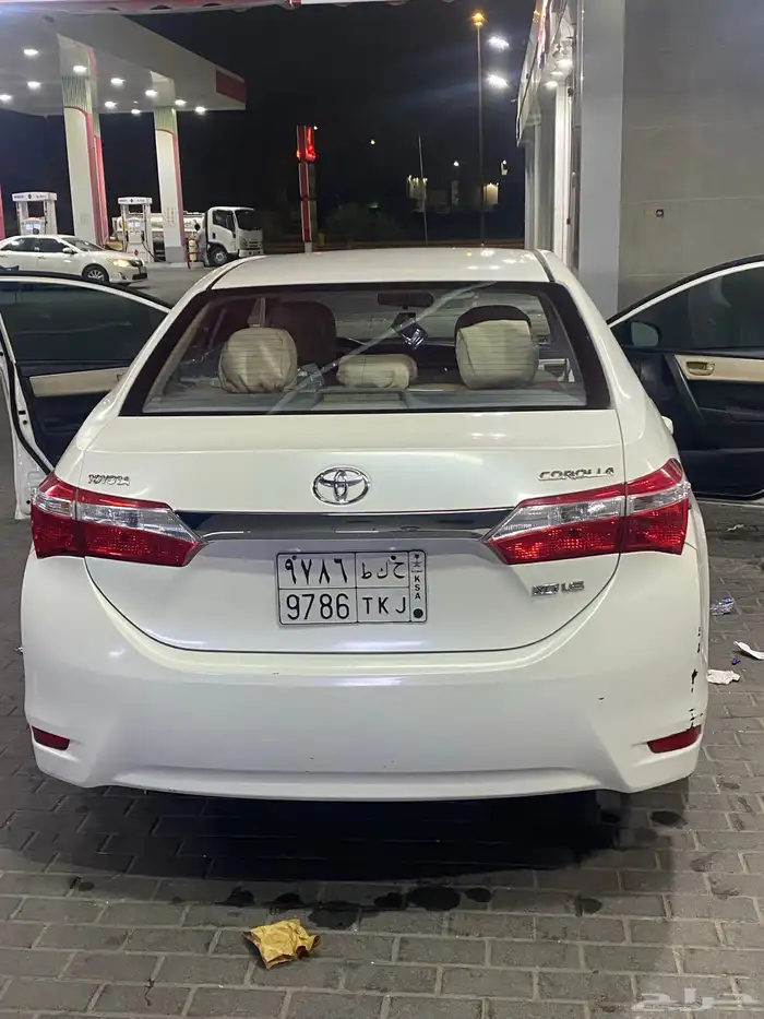 كورلا 2015 ستاندر الممشى 38100 على السوم 3