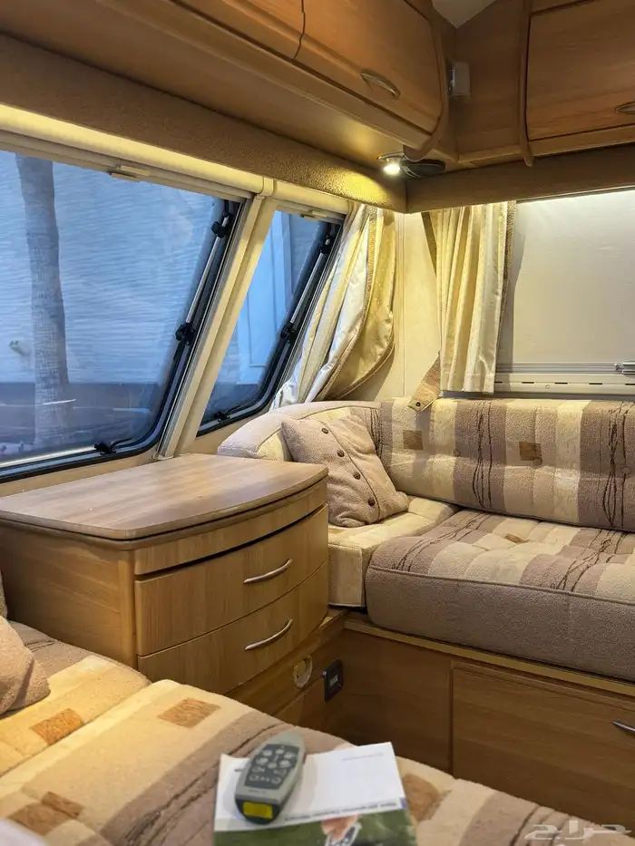 كرفان اوربي 5 متر ونص ( نظيف جدا ) 56