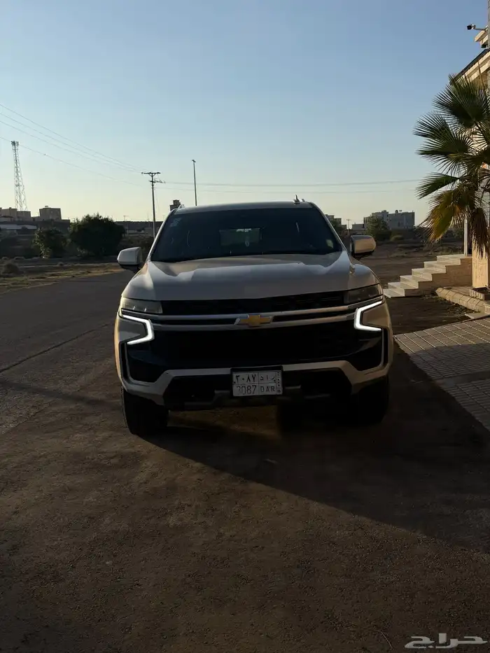 تاهو شيفروليه 2021 قصير دبل نضيف اول مالك 8