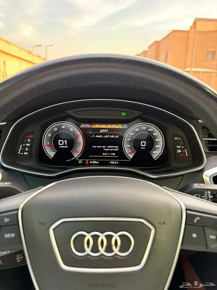 للبيع اودي A6 موديل 2023 على الضمان 7