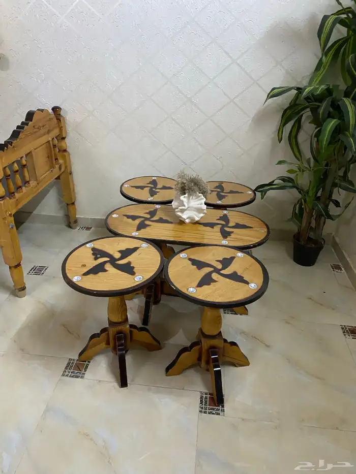 كارسي مع طاولات للبيع 1