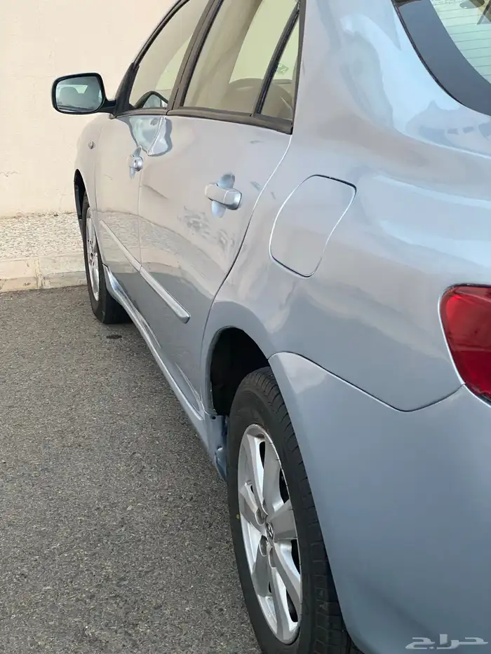 ( تم البيع )كورولا 2009 مخزن 72 الف كيلو قير عايدي 4