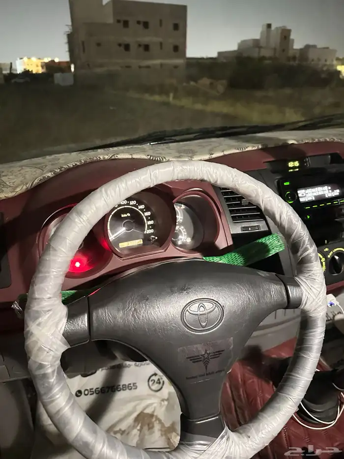 هايلوكس 2010 شد بلد يحمل لوحه مكرر 20