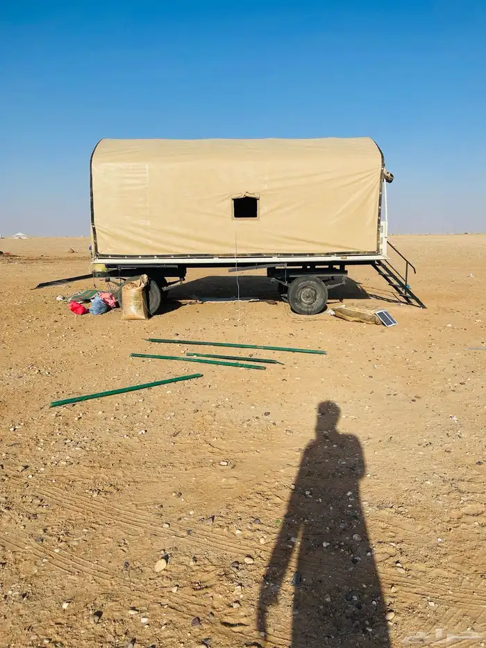 دكه للبيع جديده مع الشراع تصلح  لراعي أو دكه كشته 3