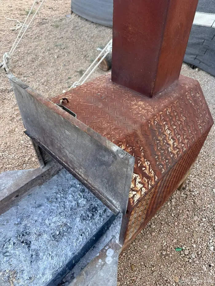 مشب نار متنقل 2