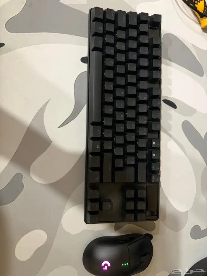 ماوس لوجيتك g pro مع كرتونته و كيبورد apex pro tkl 2023 0