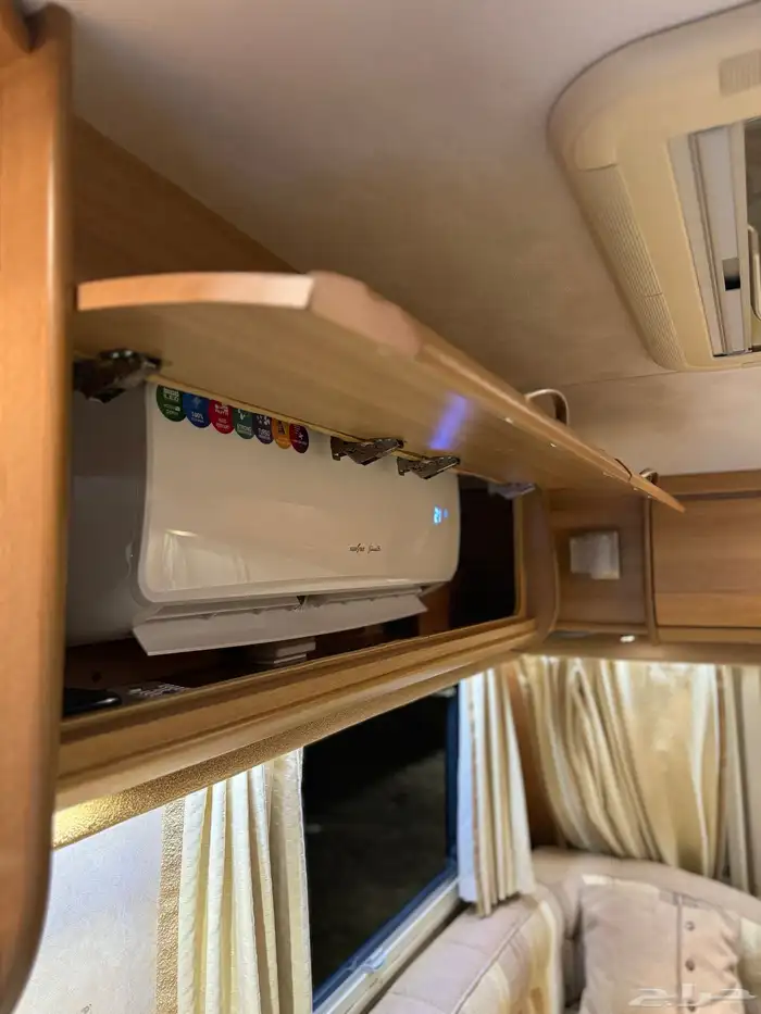 كرفان اوربي 5 متر ونص ( نظيف جدا ) 36