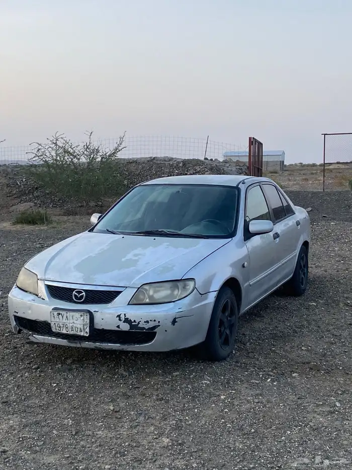 مازدا 2002 موتر نضيف بسم معه استماره ولوحت بدون نقل 3