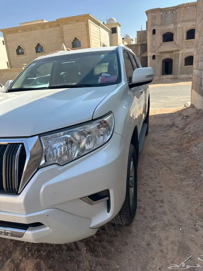 للبيع جيب برادو ديزل ابيض مديل 2021سعودي ماشي 224 2