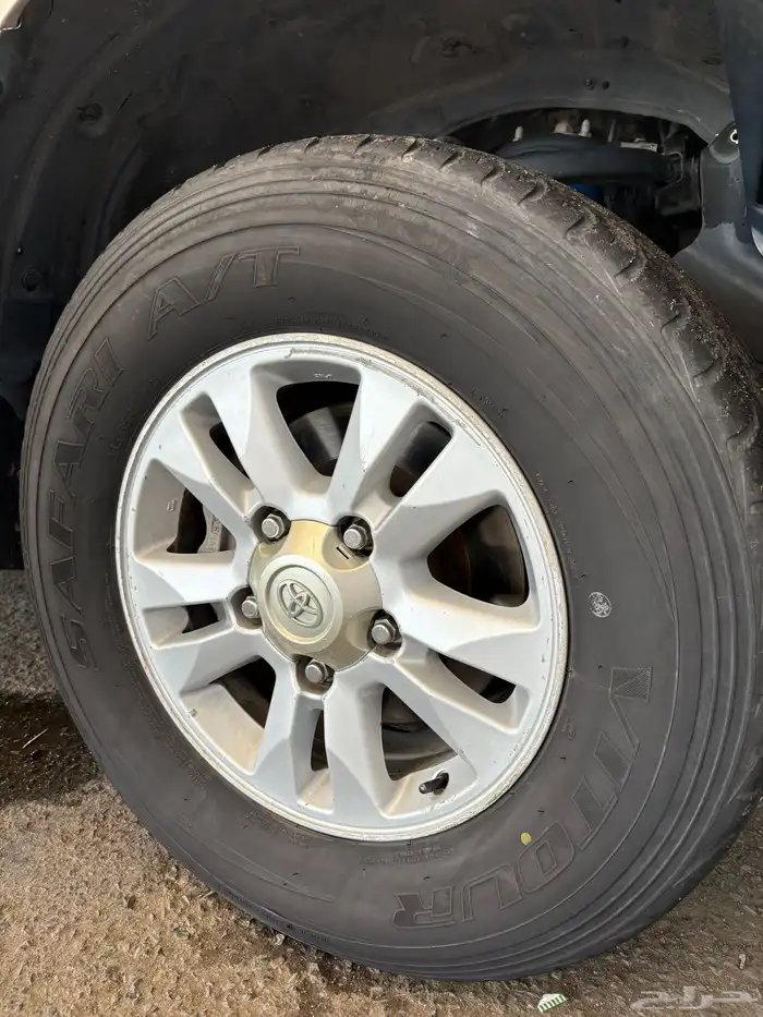 طقم 5 جنوط لاندكروزر وكاله 2008 - 2015 3