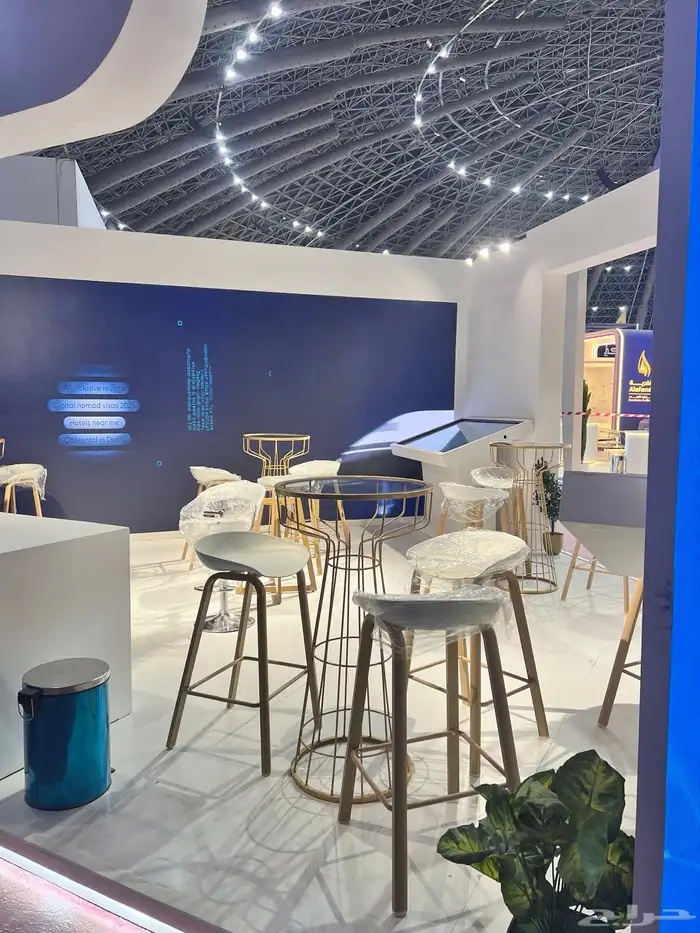 تاجير كراسي طاولات كنب جلسات مكيفات صحراويه هاي تيبل كوش 8