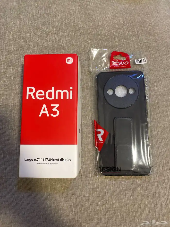 جوال redmi a3 جديد بكراتينه 0