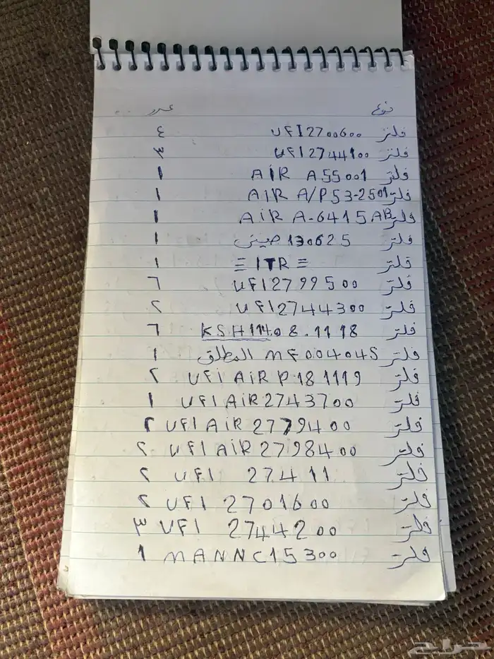 قطع غيار وفلاتر معدات ثقيله 4