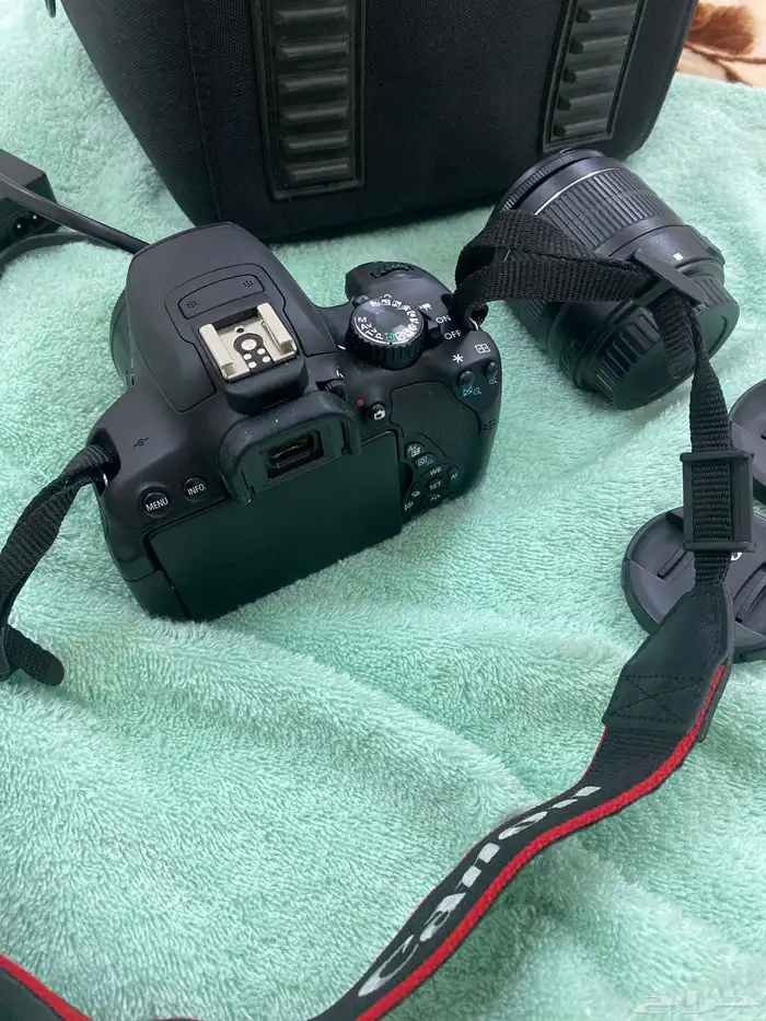 كاميرات كونان وعدسة عزل بالشاحن وكل أغراضها وكالة جديدة 3