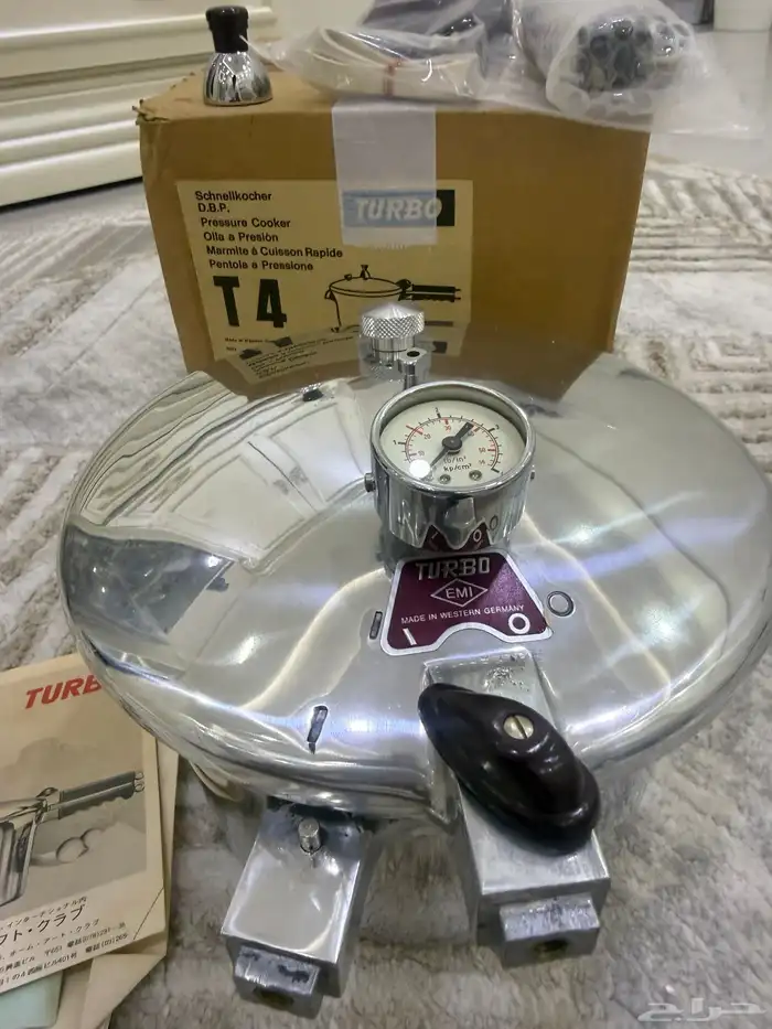 قدر ضغط تيربو 4 لتر جديد بكرتونه 0