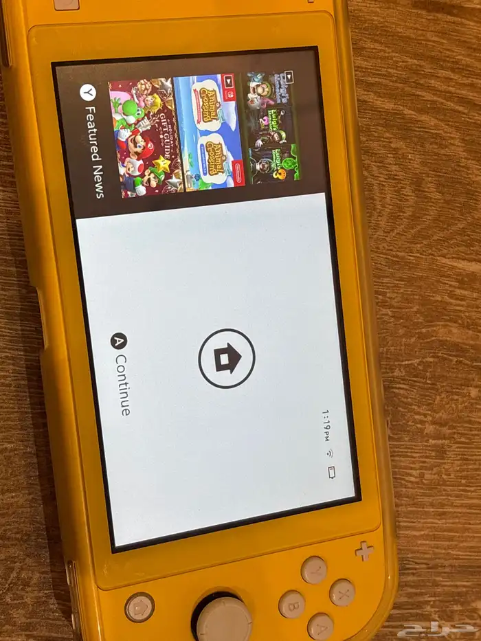 جهاز ننتيندو سويتش لايت اصفر 2