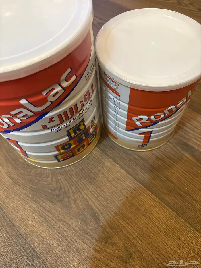 حليب رونولاك للبيع واحد كبير وواحد وسط 0