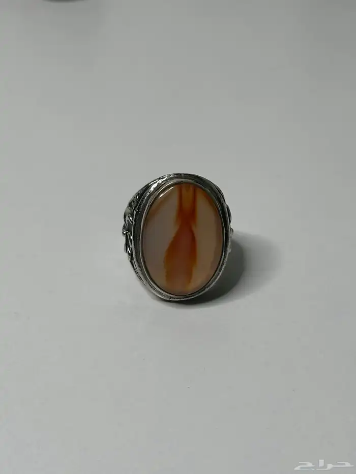 خواتم عقيق نوادر الاندوسي بصياغه انتيمون للبيع جمله فقط 5