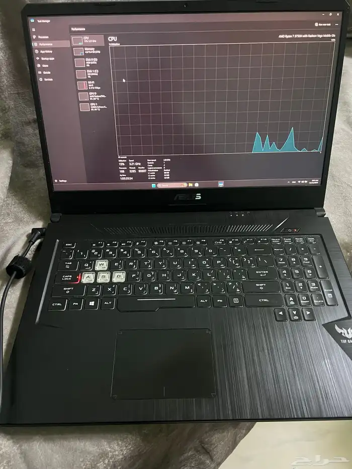 لابتوب قيمنق ASUS TUF GAMING LAPTOP 1