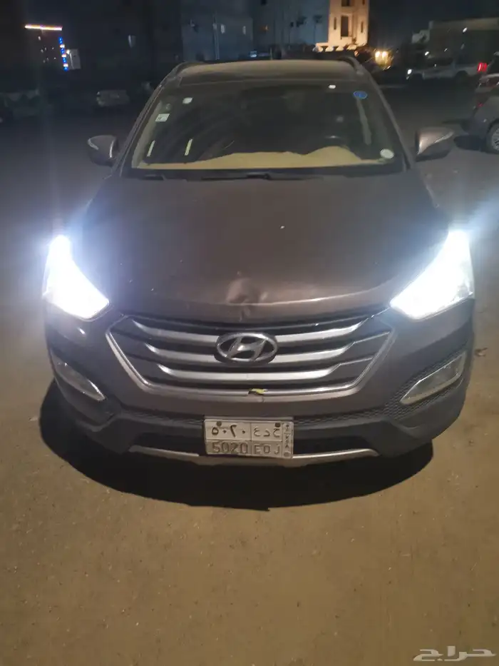 سيارة هيونداى سنتافي 2014 نص فل ما كينة جير شرط مفحوص 6سلند 10