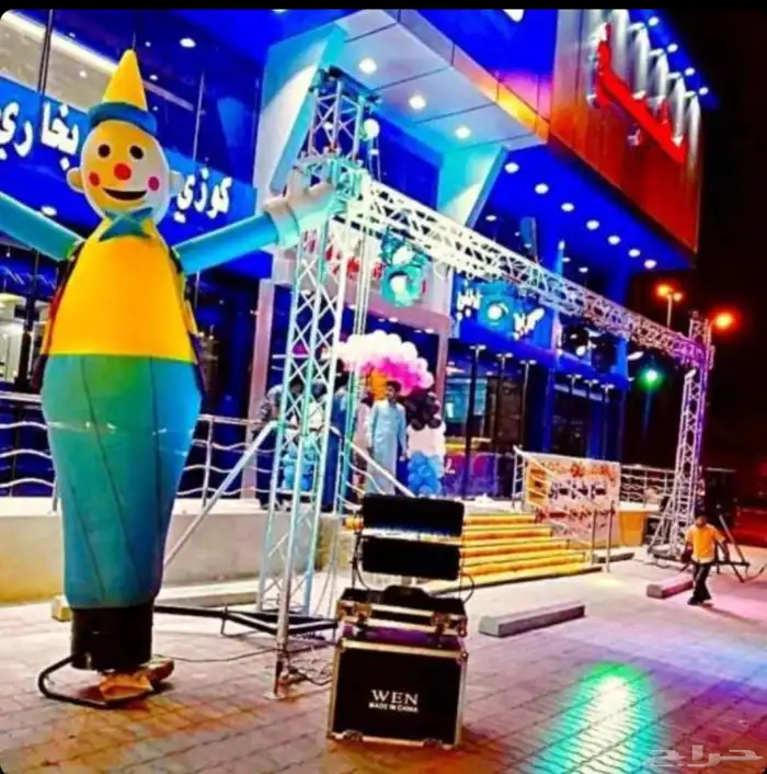 بالونات افتتاح ليزر افتتاح بوابات تراس اضاة 7