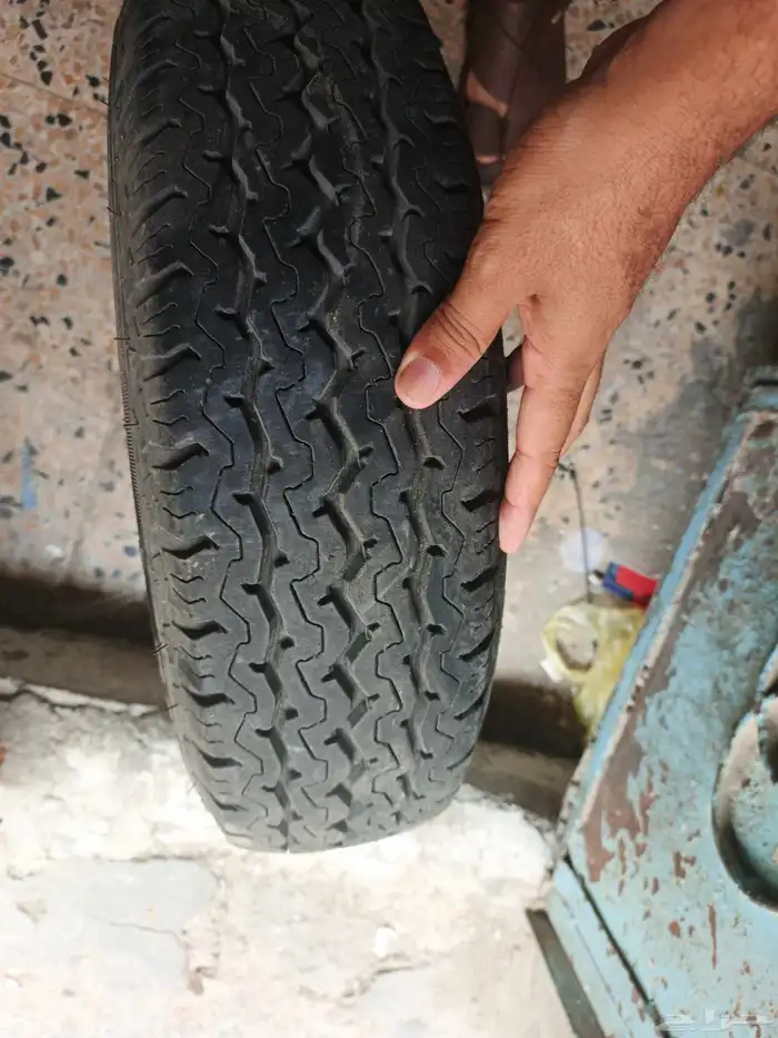 كفرات دباب مقاس 13 دلوب نظيفه 0