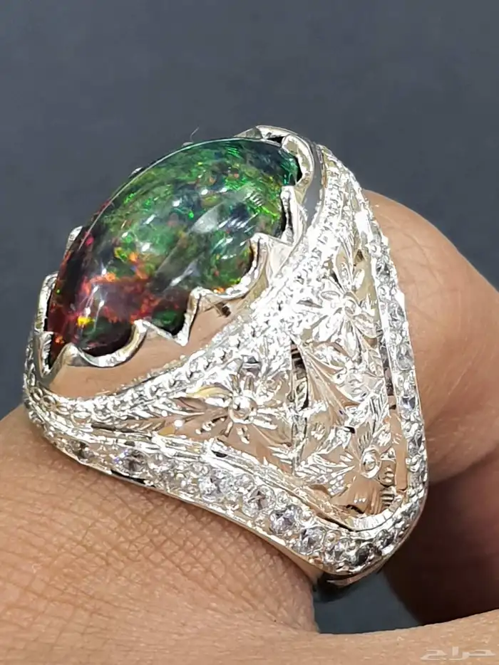 خاتم اوبال اثيوبي ديسكو ناري 4