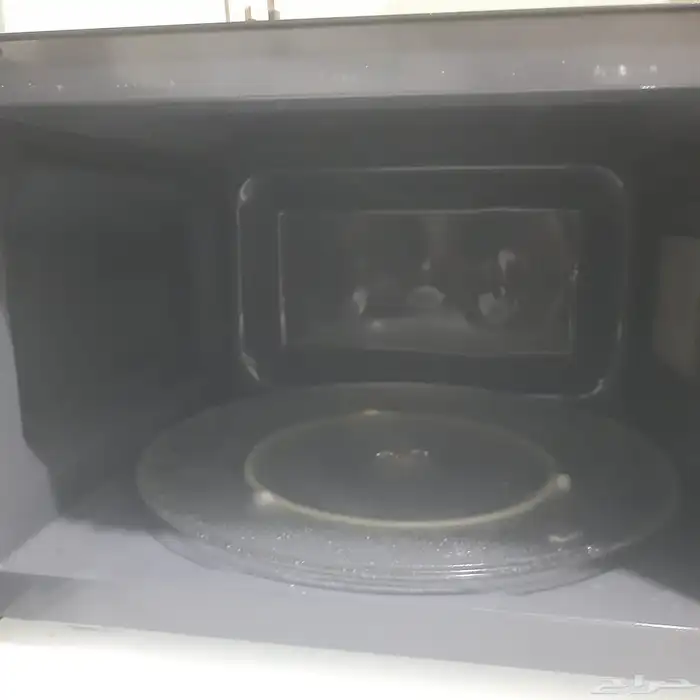 ميكرويف مقاس كبير 40 لتر شغال بحاله جيده لون اسود فضى 3