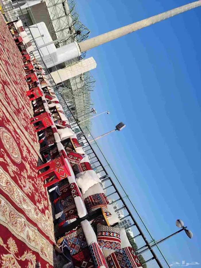 تأجير جلسات شعبيه جلسات خارجية 2