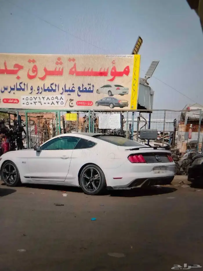 موستينج 2018 قير عادي .مكينه مخبطه .قطع فقط 0