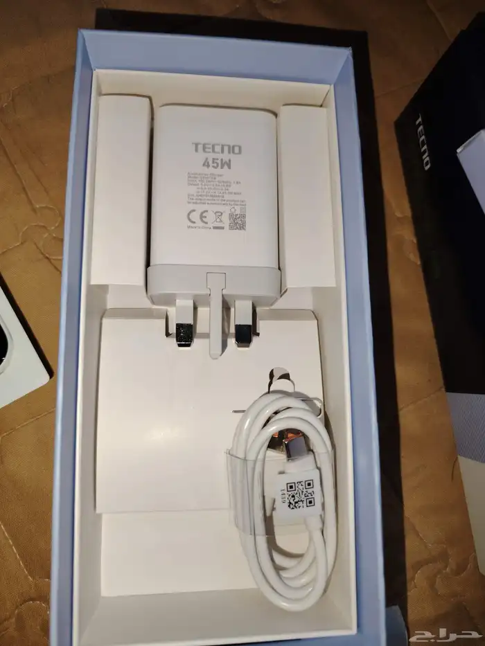 جوال تكنو جديد لم يستخدم عليه ضمان مكتبه جرير سنه 2