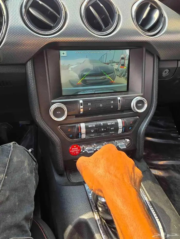 موستينج 2018 قير عادي .مكينه مخبطه .قطع فقط 5