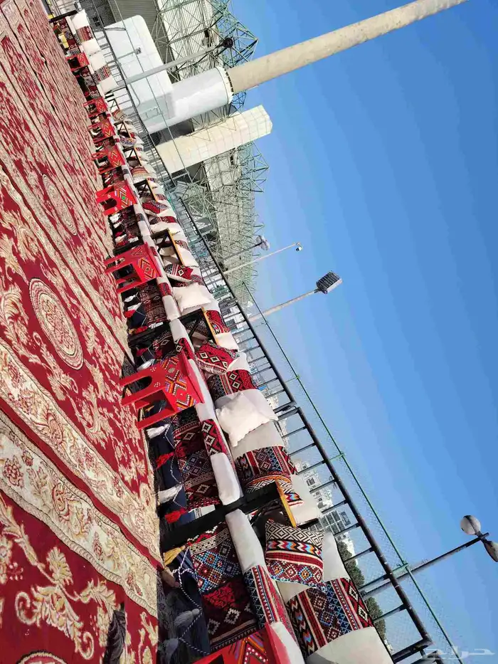 تأجير جلسات شعبيه جلسات خارجية 0