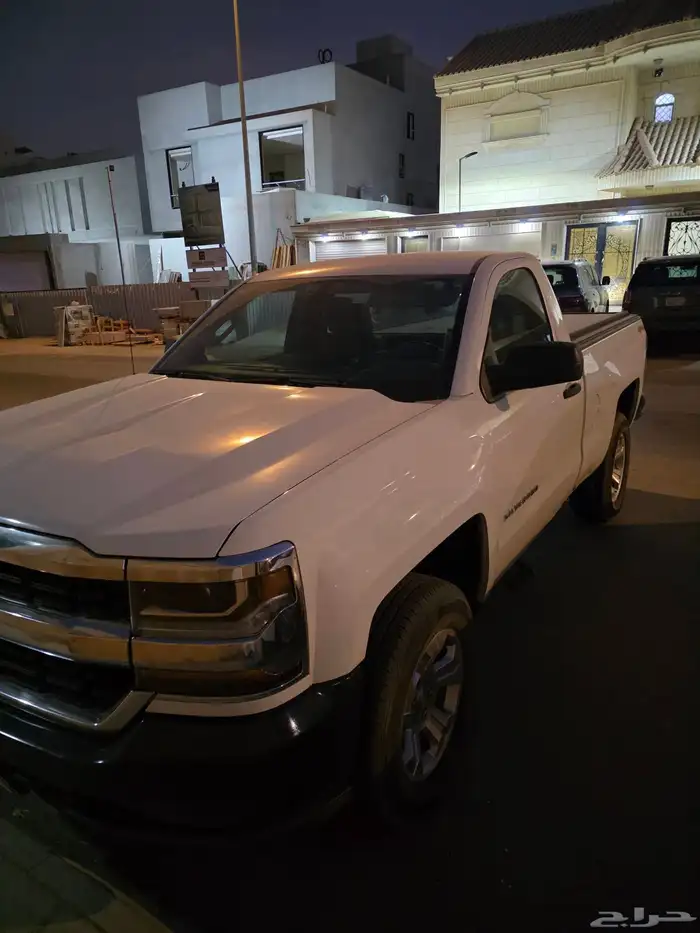 سلفرادو دبل 2017 نظيف جدا  6 سلندر 3