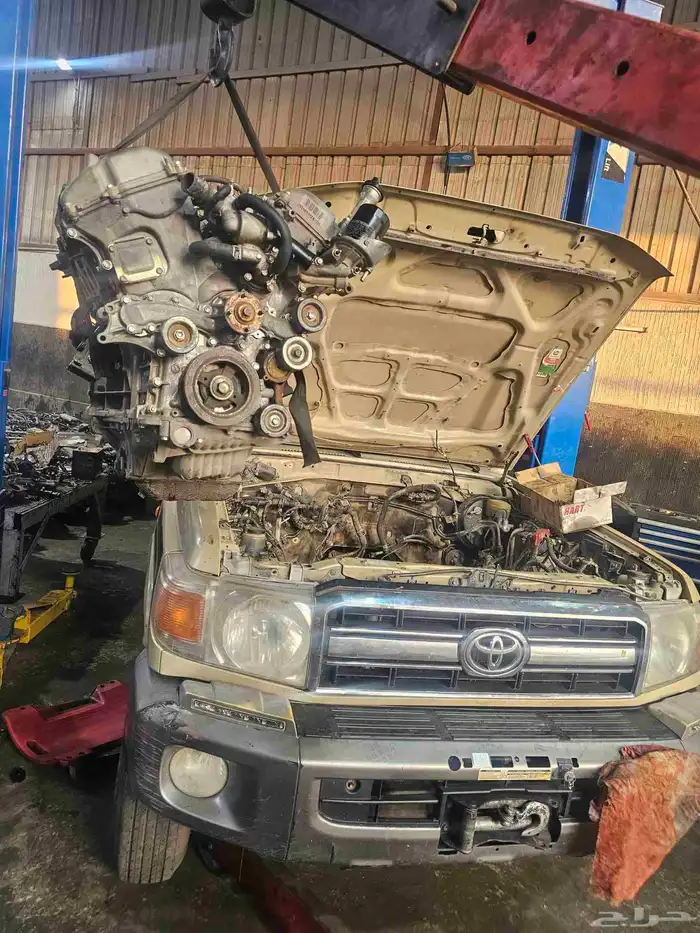 مكينه تويوتا ربع جيب مصندق 1GR V6 شد بلد محليه وكالة 4