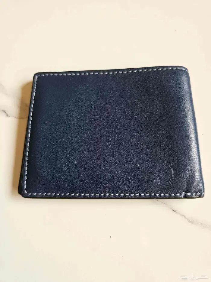 محفظة جلد نسانية - رجالية Coach 1