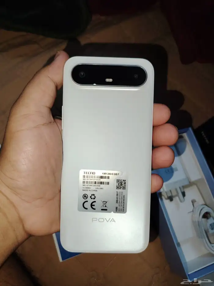 جوال تكنو جديد لم يستخدم عليه ضمان مكتبه جرير سنه 3