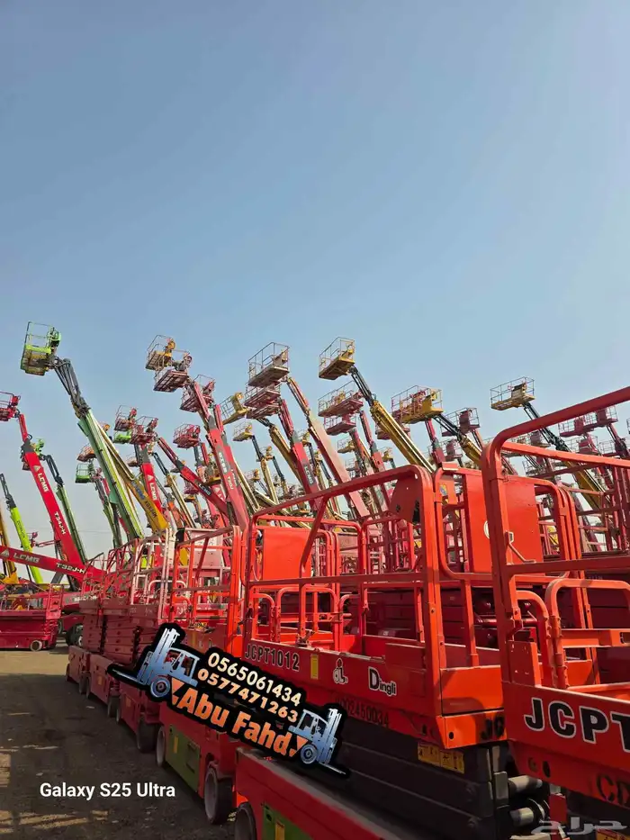 سيزرلفت 12متر للايجار سيزرلفت 8متر سيزرلفت 10متر سيزرلفت 16 3