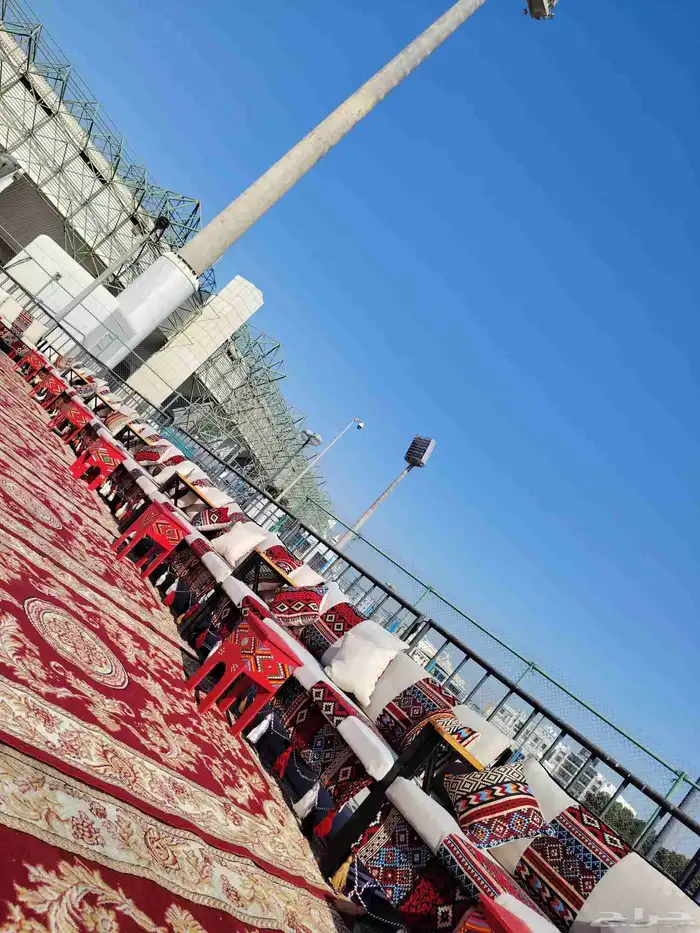 تأجير جلسات شعبيه جلسات خارجية 3