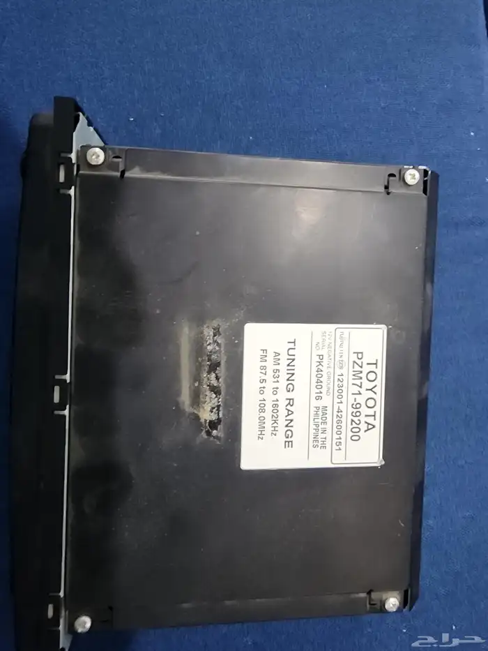 مسجل تويوتا الاصلي جديد جدا 0